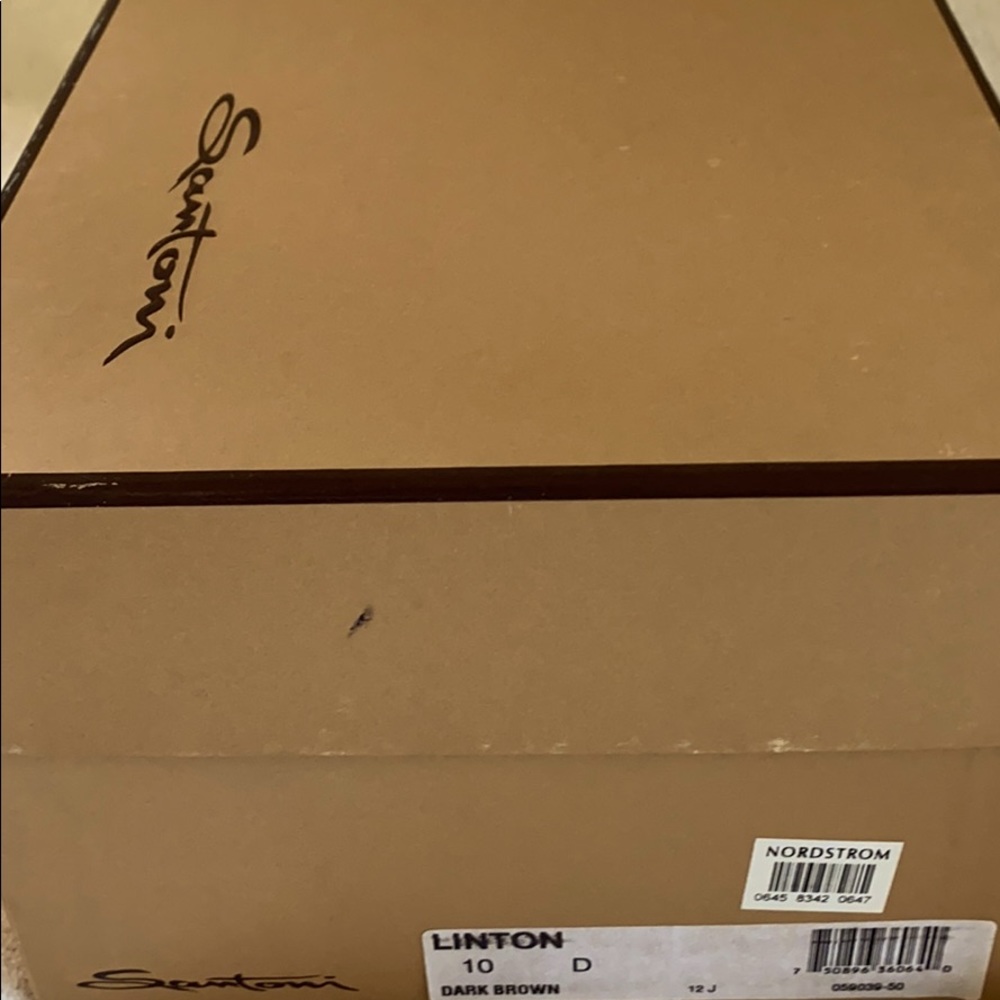 Santoni Linton Italian Causal Loafers
